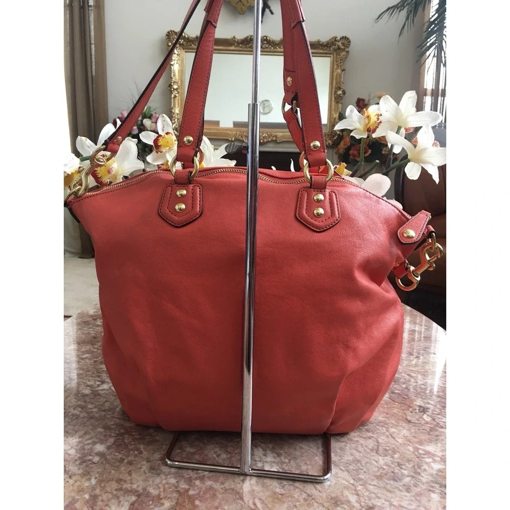 Coach Ashley Leather N/S Convertible Shoulder‎ Bag Satchel F23684 EUC! MSRP $398